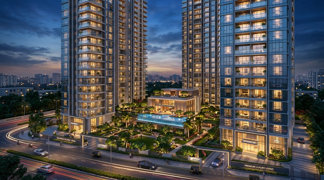 Godrej Ascend - 1 BHK, 2 BHK, 3 BHK by Godrej Properties in Kolshet Road • Prime IT Corridor, Thane West