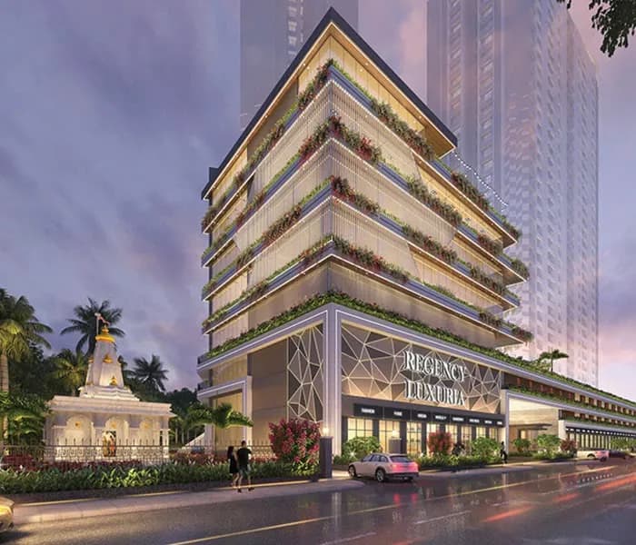Regency Luxuria by Regency Group in Thane Extension • Rapid Transit Corridor